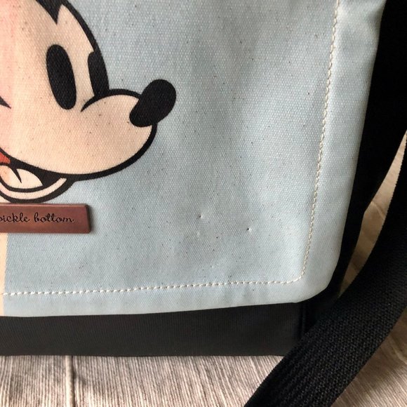 Disney Mickey Mouse 90s HTF Petunia Picklebottom Diaper Bag - Picture 12 of 12